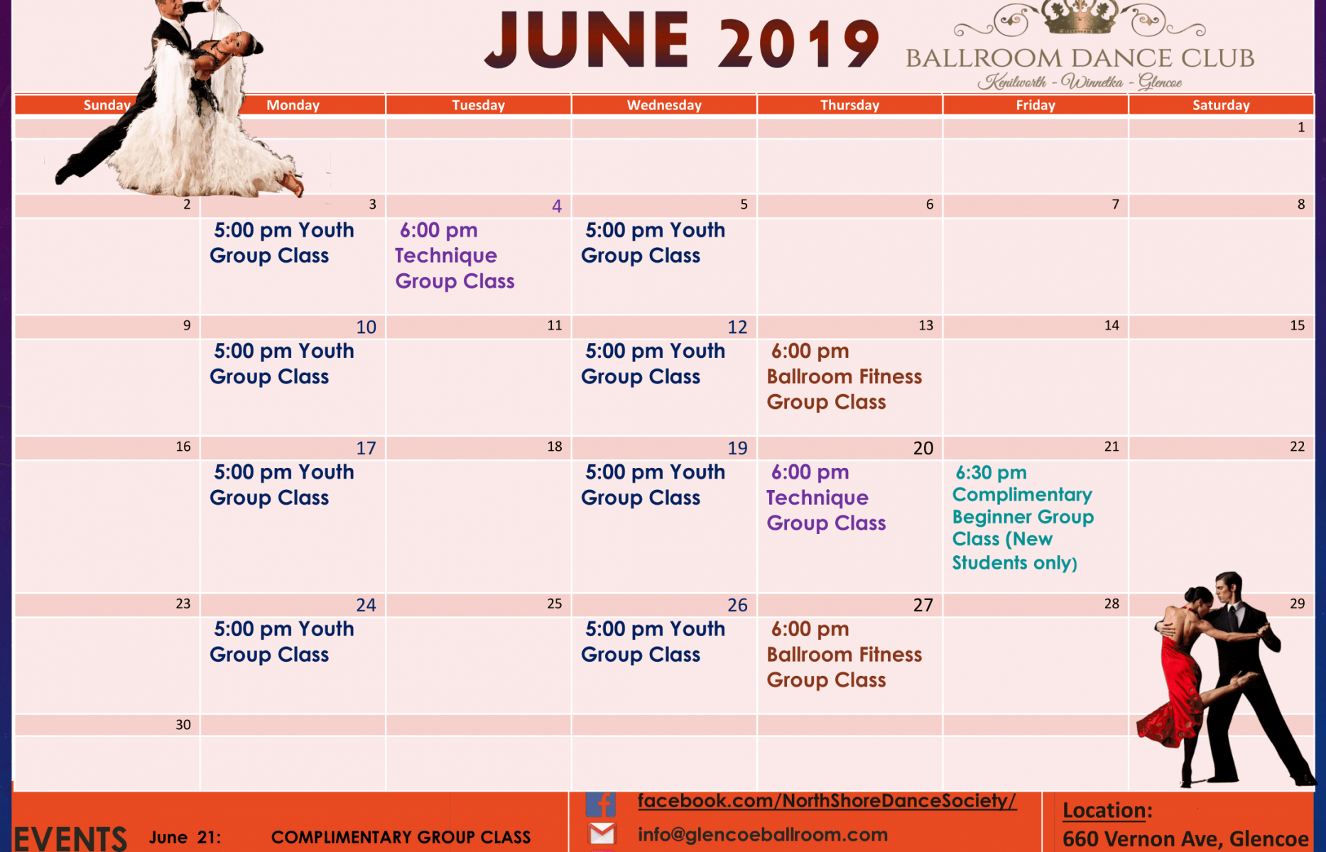 North Shore Dance Society Glencoe to North Shore Dance