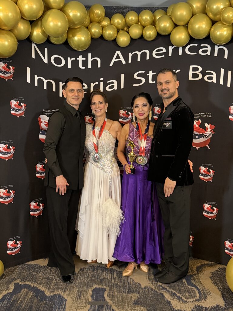 The supportive dance community, students and coaches at North Shore Dance Society, Glencoe IL.