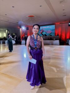 North Shore Dance Society student celebrating personal growth at WSDC 2026.