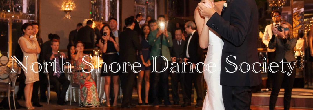 Wedding dance rehearsal at North Shore Dance Society in Glencoe.